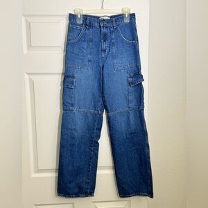 Zara Cargo Jeans